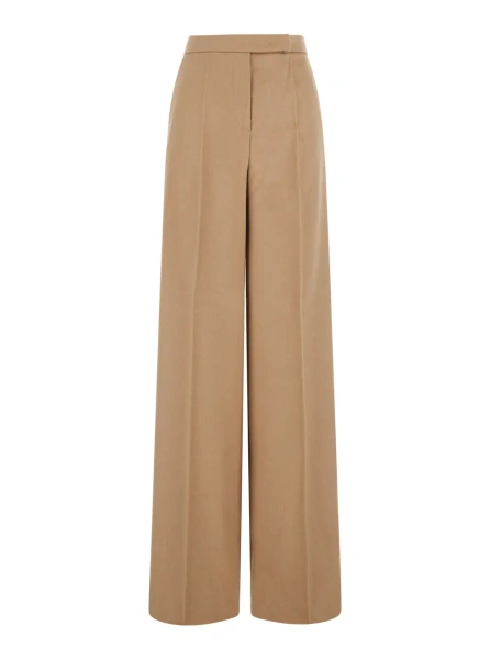 Pantaloni MAX MARA Pants MXMFILATO in Fabric and beige unisex