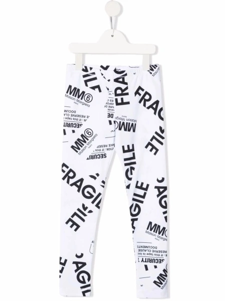 Pantaloni MM6 Maison Margiela albi