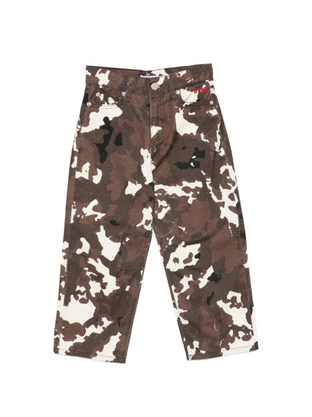 Pantaloni MSGM maro