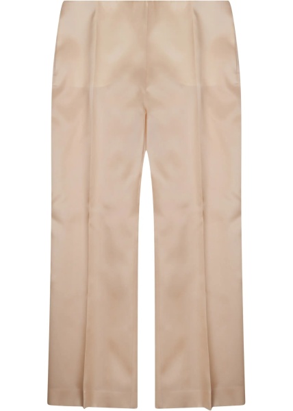 Pantaloni Pantalone Dritto In Seta
