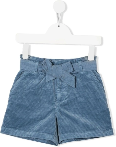 Pantaloni Paperbag Shorts Flat Front