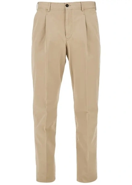 Pantaloni PT Hamptons gabardine pants