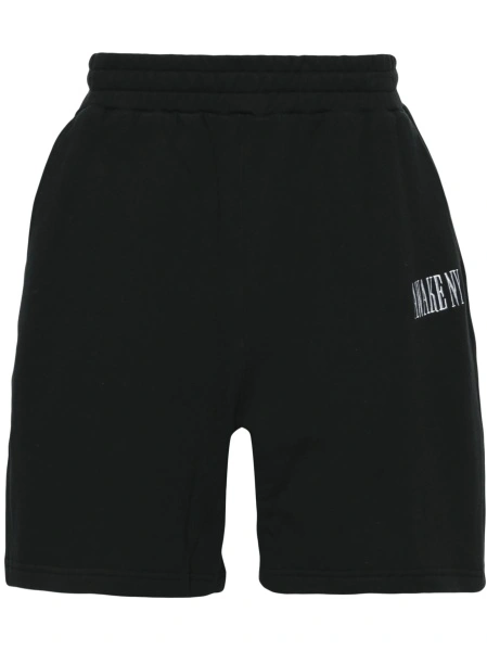 Pantaloni scurti AWAKE NY negri