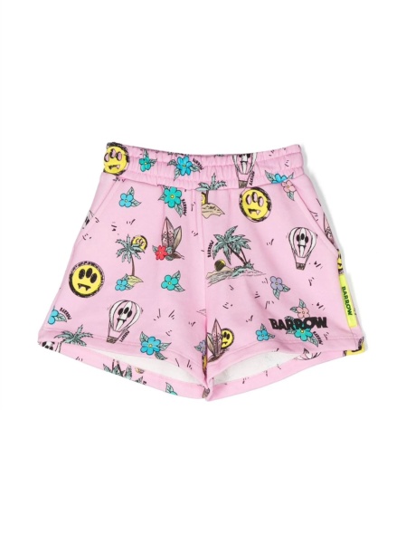 Pantaloni scurti BARROW roz