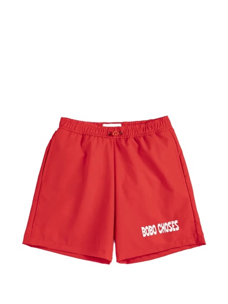 Pantaloni scurti Bobo Choses rosii