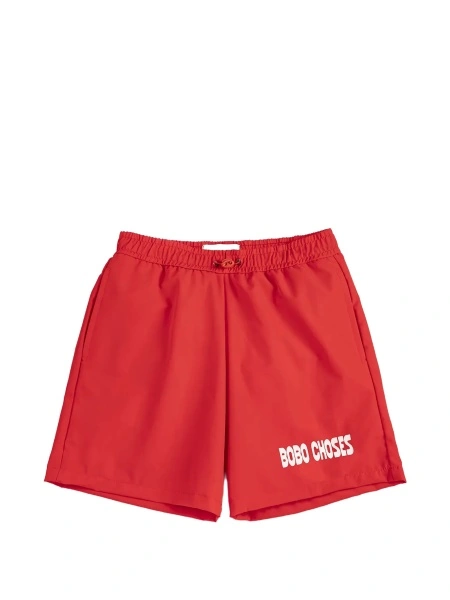 Pantaloni scurti Bobo Choses rosii