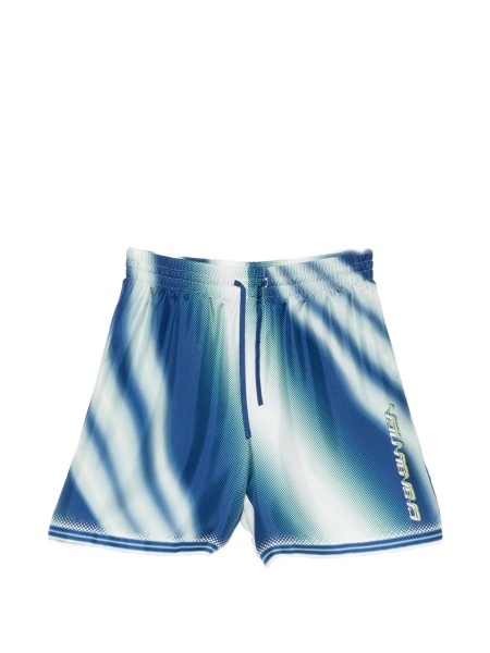 Pantaloni scurti Casablanca albastri din matase