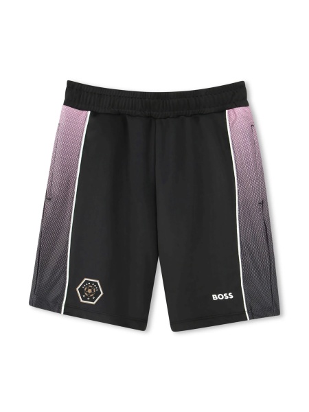 Pantaloni scurti Hugo Boss negri