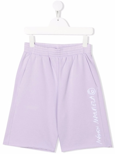 Pantaloni scurti MM6 Maison Margiela violet