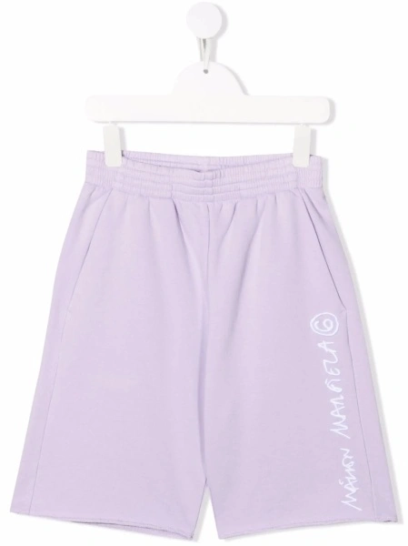 Pantaloni scurti MM6 Maison Margiela violet