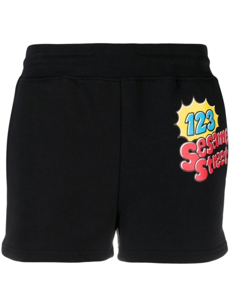 Pantaloni scurti Moschino negri