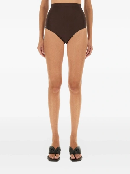 Pantaloni scurti RICK OWENS LILIES maro