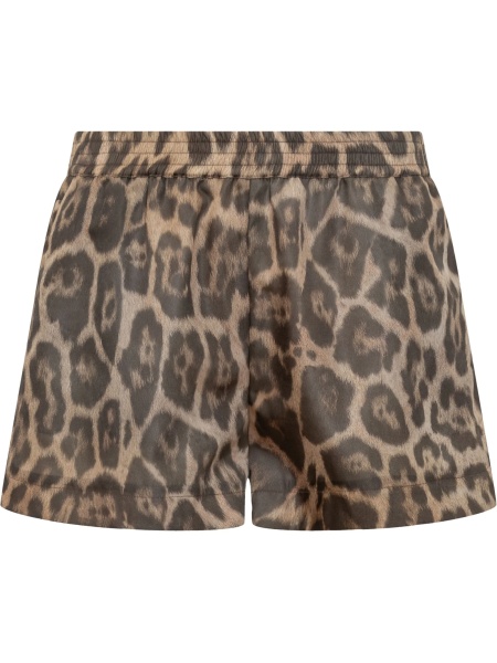 Pantaloni scurti Stella McCartney maro