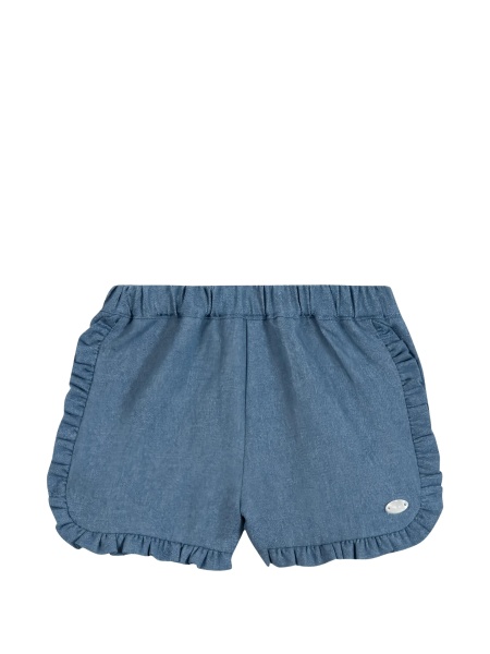 Pantaloni scurti Tartine et Chocolat albastri din bumbac