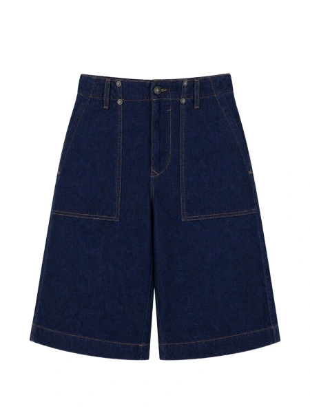Pantaloni scurti Versace Jeans Couture albastri