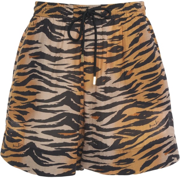 Pantaloni Shorts with animal print 'Shonda'