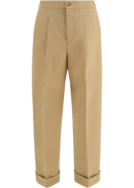 Pantaloni Tailored cotton Pants