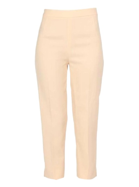 Pantaloni talie inalta LOVE Moschino neutri
