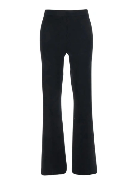 Pantaloni TWINSET negri din vascoza