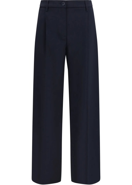 Pantaloni Wide-leg virgin wool Pants
