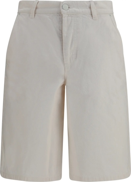 Pantaloni Wide twill cotton Shorts