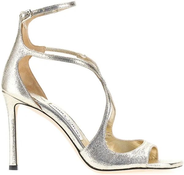 Pantofi cu toc Jimmy Choo galbeni