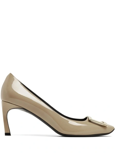 Pantofi cu toc Roger Vivier neutri din piele