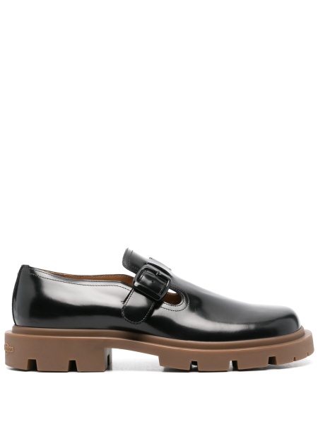 Pantofi Derby Maison Margiela negri din piele