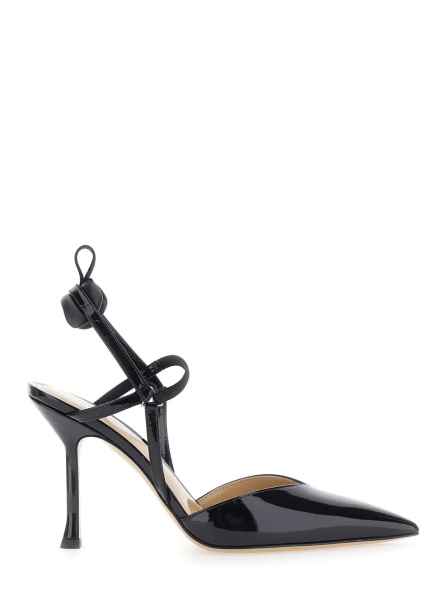 Pantofi 'VERY COLIBRI' Black Pumps with Pointed Design in Leather for Women