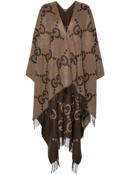 Poncho Gucci maro