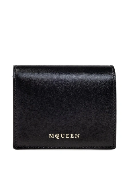 Portofel Alexander McQueen negru din piele