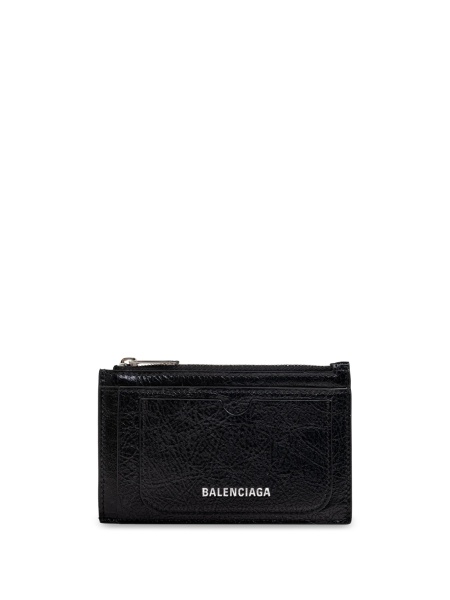 Portofel Balenciaga negru din piele