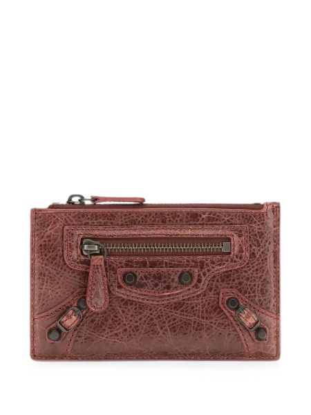 Portofel Balenciaga rosu din piele