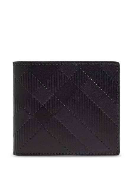 Portofel Burberry negru din bos taurus