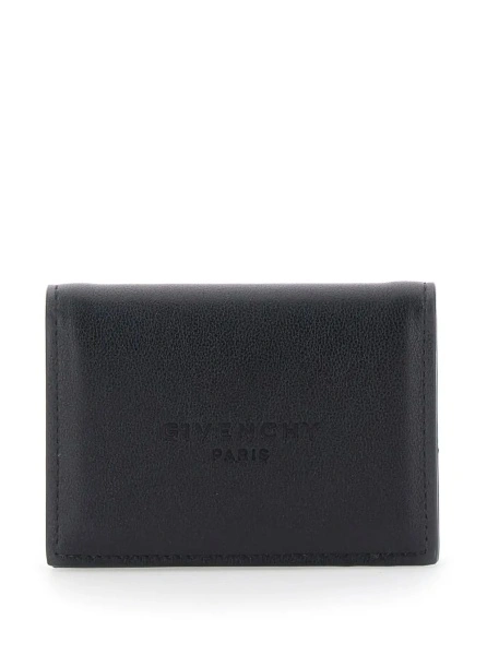 Portofel Givenchy negru din piele 'Antigona'