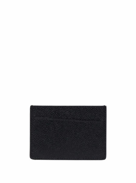 Portofel Maison Margiela negru din piele