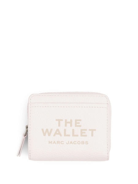 Portofel Marc Jacobs alb din piele