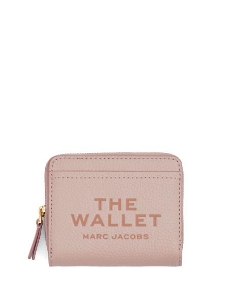 Portofel Marc Jacobs roz din piele