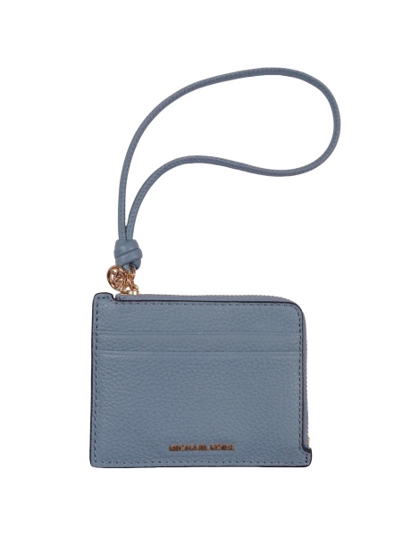 Portofel Michael Kors albastru din piele