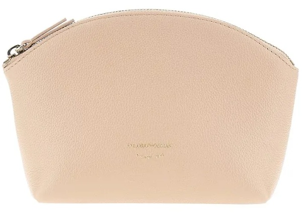 Portofele Grained leather pouch