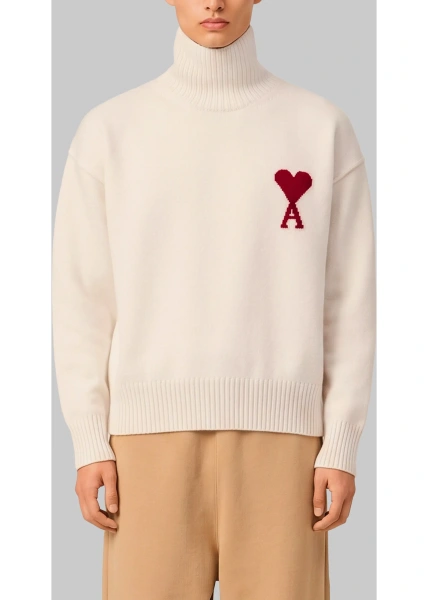 Pulover Ami De Coeur Turtleneck Sweater