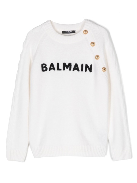 Pulover Balmain alb