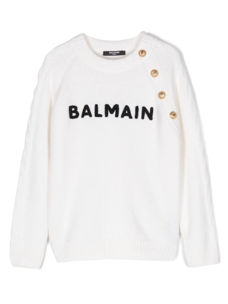 Pulover Balmain alb