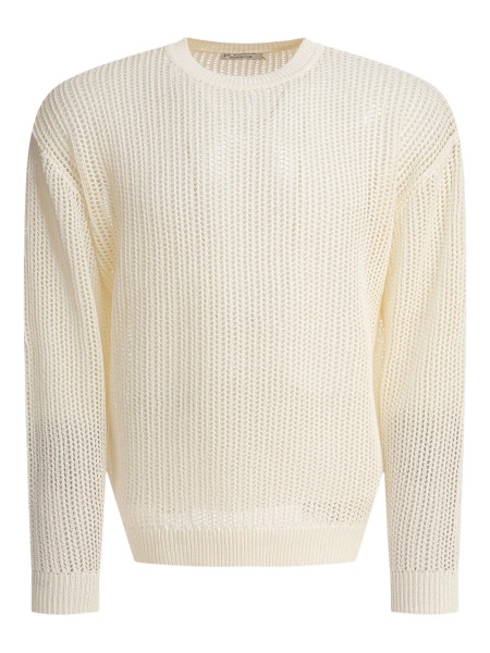 Pulover Cotton blend crewneck sweater