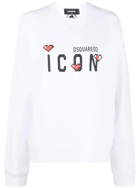 Pulover DSQUARED2 alb