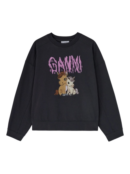 Pulover Ganni gri