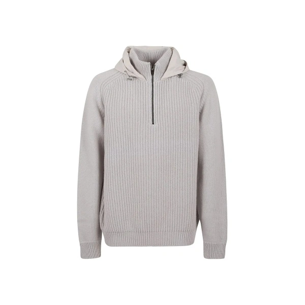 Pulover Herno Resort Hooded Wool Sweater