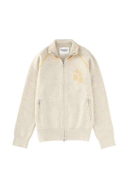Pulover ISABEL MARANT ETOILE gri
