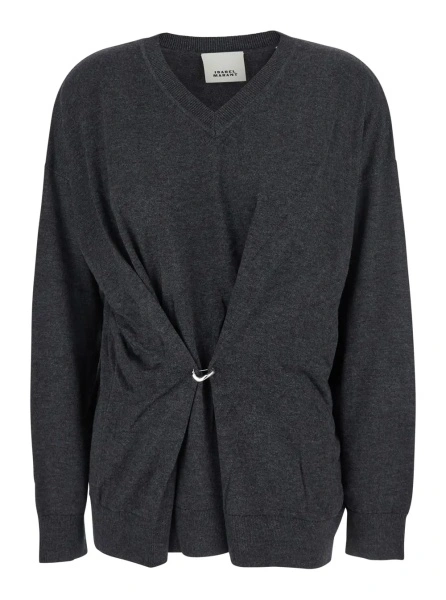 Pulover Isabel Marant gri