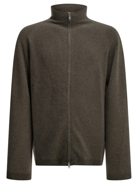 Pulover "Line" Zip-Up Sweater